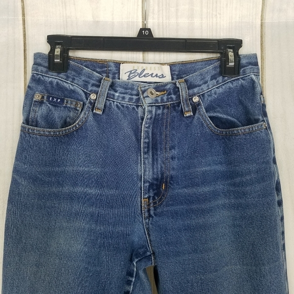 Vintage Y2K EXPRESS High Waist Bootcut Jeans Long Tall - Picture 3 of 10